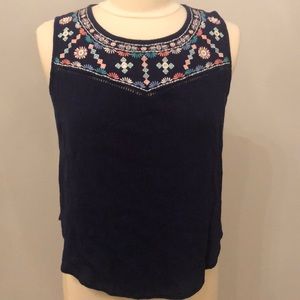 Navy Tank Top